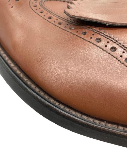 SCOTCH GRAIN（スコッチグレイン）SCOTCH GRAIN (スコッチグレイン) フリンジタッセルローファー ブラウン サイズ:27の古着・服飾アイテム