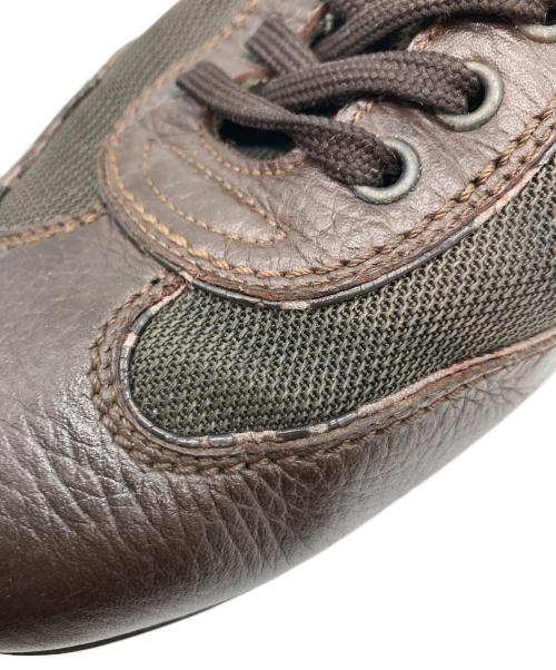 LOUIS VUITTON（ルイ ヴィトン）LOUIS VUITTON (ルイ ヴィトン) ルクセンブルグ/モノグラムドライビングシューズ ブラウン サイズ:9の古着・服飾アイテム