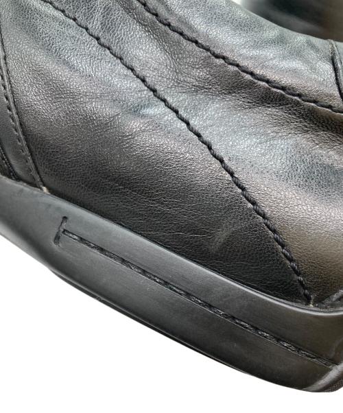 LOUIS VUITTON（ルイ ヴィトン）LOUIS VUITTON (ルイ ヴィトン) サイドラインロゴドライビングシューズ ブラック サイズ:8 1/2の古着・服飾アイテム