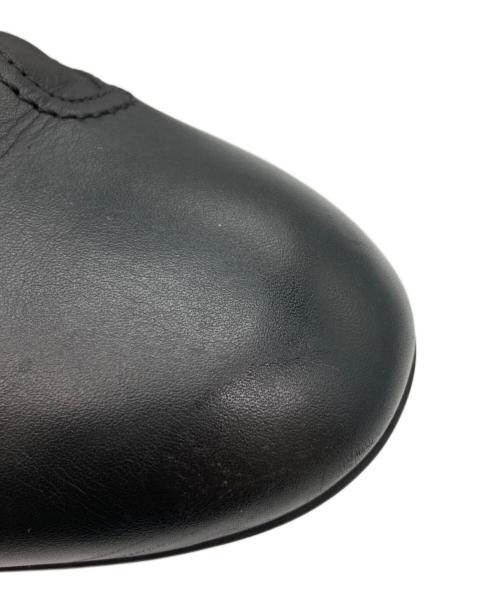 LOUIS VUITTON（ルイ ヴィトン）LOUIS VUITTON (ルイ ヴィトン) サイドラインロゴドライビングシューズ ブラック サイズ:8 1/2の古着・服飾アイテム