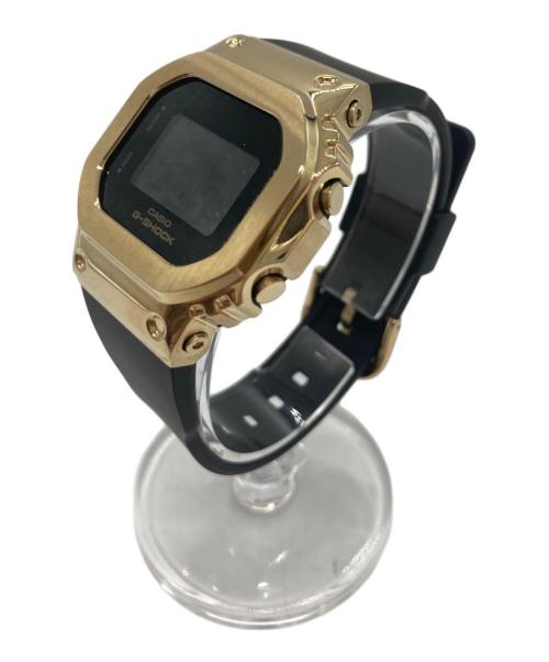 CASIO（カシオ）CASIO (カシオ) 腕時計 ブラック×ゴールドの古着・服飾アイテム