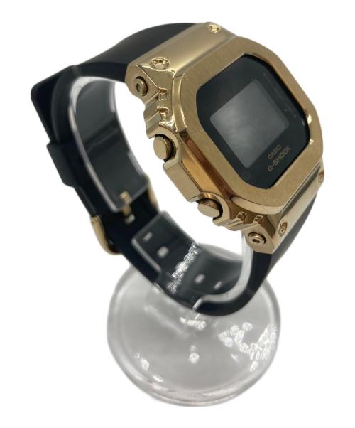 CASIO（カシオ）CASIO (カシオ) 腕時計 ブラック×ゴールドの古着・服飾アイテム