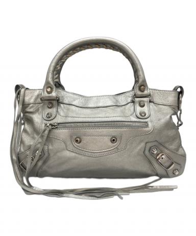 中古・古着通販】BALENCIAGA (バレンシアガ) バッグ シルバー