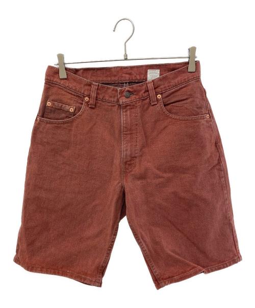 LEVI'S（リーバイス）LEVI'S (リーバイス) 後染めデニムハーフパンツ ブラウン サイズ:30の古着・服飾アイテム