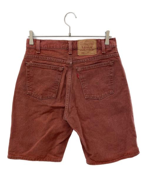 LEVI'S（リーバイス）LEVI'S (リーバイス) 後染めデニムハーフパンツ ブラウン サイズ:30の古着・服飾アイテム