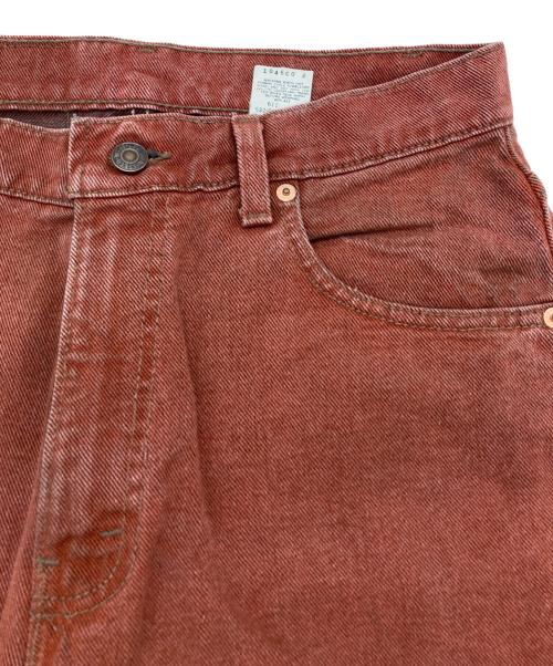 LEVI'S（リーバイス）LEVI'S (リーバイス) 後染めデニムハーフパンツ ブラウン サイズ:30の古着・服飾アイテム
