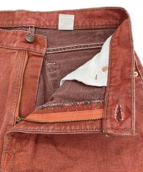 LEVI'S（リーバイス）LEVI'S (リーバイス) 後染めデニムハーフパンツ ブラウン サイズ:30の古着・服飾アイテム