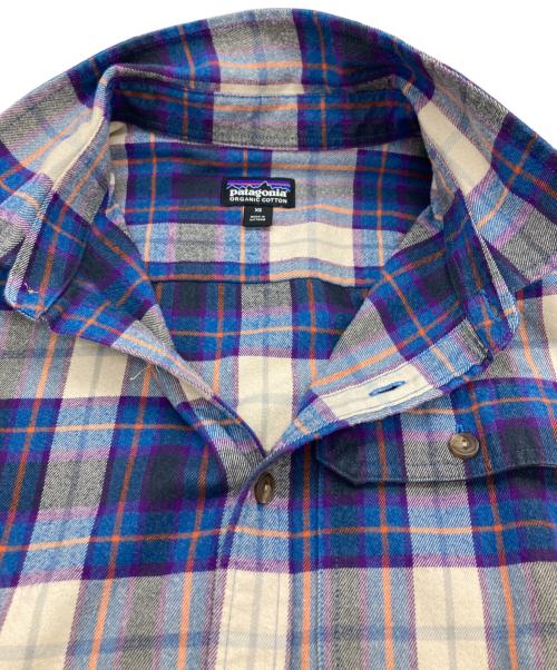 Patagonia（パタゴニア）Patagonia (パタゴニア) ライトウェイトフィヨルドフランネルシャツ ネイビー サイズ:XSの古着・服飾アイテム