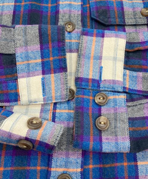 Patagonia（パタゴニア）Patagonia (パタゴニア) ライトウェイトフィヨルドフランネルシャツ ネイビー サイズ:XSの古着・服飾アイテム