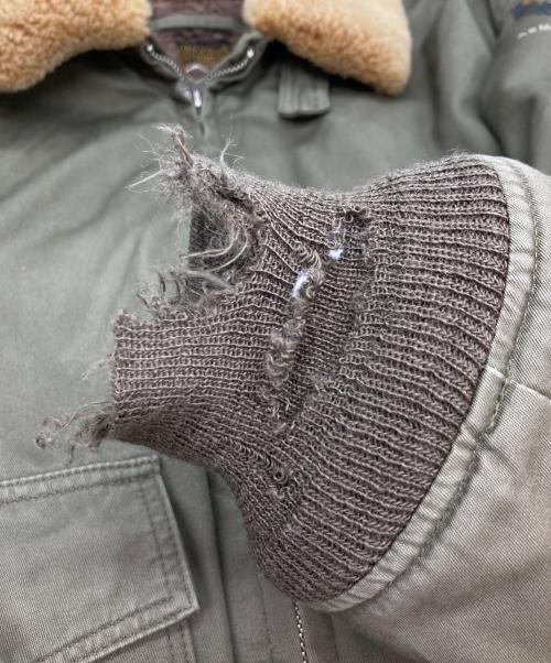 THE REAL McCOY'S（ザ・リアルマッコイズ）THE REAL McCOY'S (ザ・リアルマッコイズ) B-10フライトジャケット グリーン サイズ:40の古着・服飾アイテム