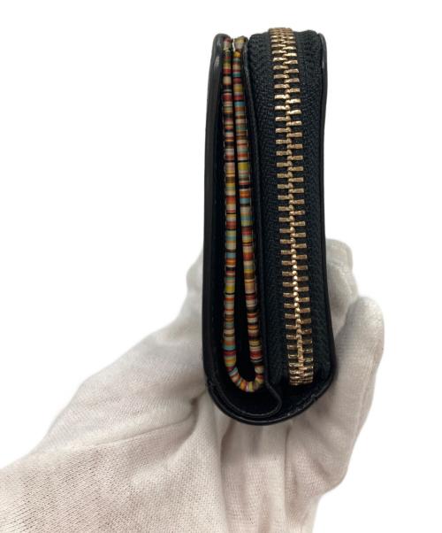 PAUL SMITH（ポールスミス）Paul Smith (ポールスミス) 二つ折り財布 ブラックの古着・服飾アイテム