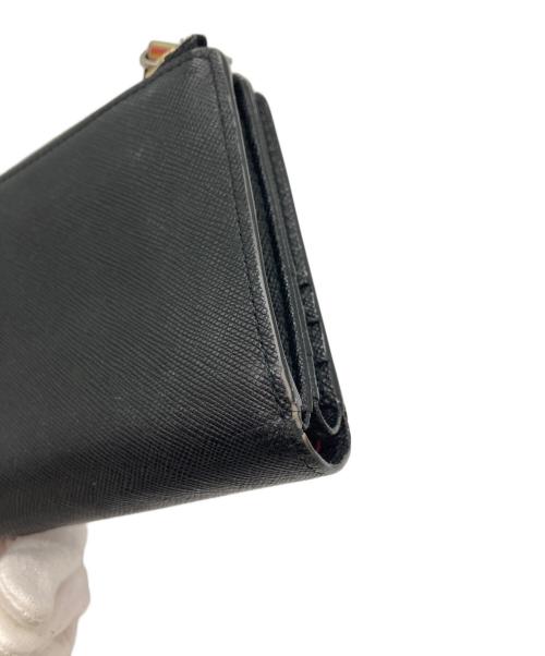 PAUL SMITH（ポールスミス）Paul Smith (ポールスミス) 二つ折り財布 ブラックの古着・服飾アイテム