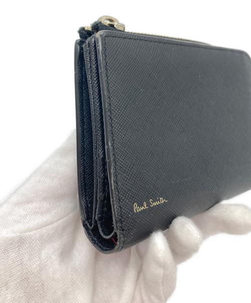 PAUL SMITH（ポールスミス）Paul Smith (ポールスミス) 二つ折り財布 ブラックの古着・服飾アイテム