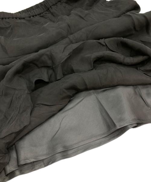 RIVE DROITE（リヴドロワ）RIVE DROITE (リヴドロワ) キュプラバイアススカート ブラック サイズ:36 未使用品の古着・服飾アイテム