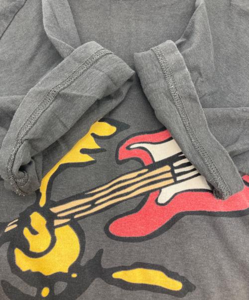 Hysteric Glamour（ヒステリックグラマー）Hysteric Glamour (ヒステリックグラマー) プリントTシャツ グレー サイズ:Sの古着・服飾アイテム