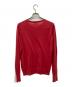 JOHN SMEDLEY (ジョンスメドレー) Vネックシーアイランドコットンニット レッド サイズ:S：5000円