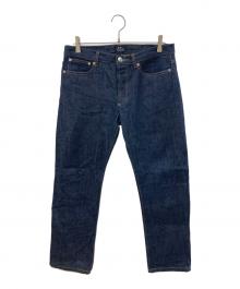 A.P.C.（アーペーセー）の古着「リジッドデニムパンツ」｜インディゴ