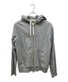 Acne studios（アクネ ストゥディオス）の古着「ジップパーカー」｜グレー