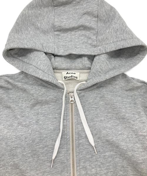 Acne studios（アクネ ストゥディオス）Acne studios (アクネ ストゥディオス) ジップパーカー グレー サイズ:XSの古着・服飾アイテム