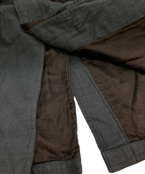 nonnative（ノンネイティブ）nonnative (ノンネイティブ) タオル地ステンカラーコート ネイビー サイズ:Sの古着・服飾アイテム