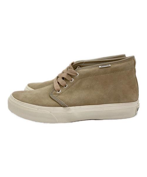 VANS（ヴァンズ）VANS (ヴァンズ) COMME des GARCONS HOMME (コムデギャルソン オム) ミッドカットスニーカー ベージュ サイズ:26 未使用品の古着・服飾アイテム