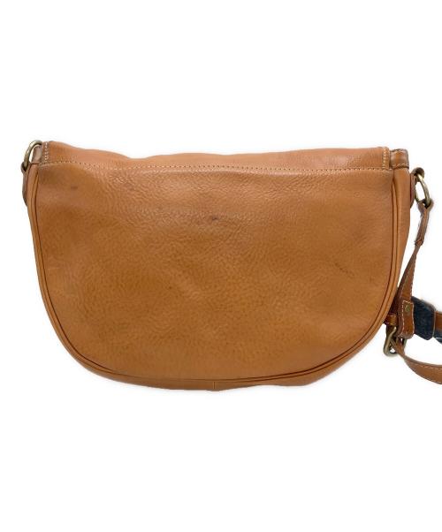 SLOW（スロウ）SLOW (スロウ) bono half moon hunting shoulder bag/レザーショルダーバッグ ブラウンの古着・服飾アイテム