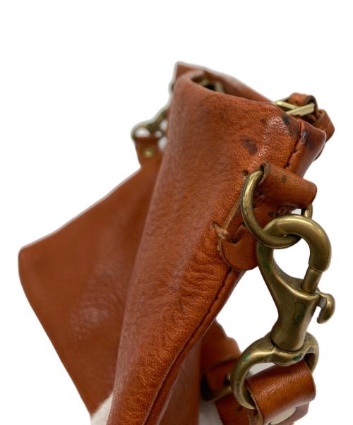 SLOW（スロウ）SLOW (スロウ) ハンドバッグ ブラウンの古着・服飾アイテム