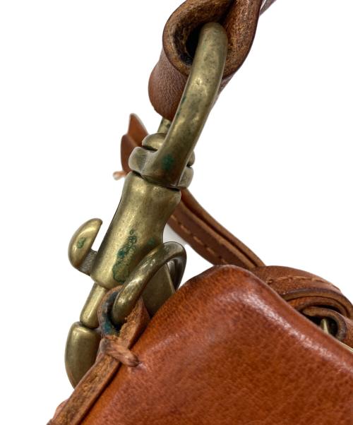 SLOW（スロウ）SLOW (スロウ) ハンドバッグ ブラウンの古着・服飾アイテム