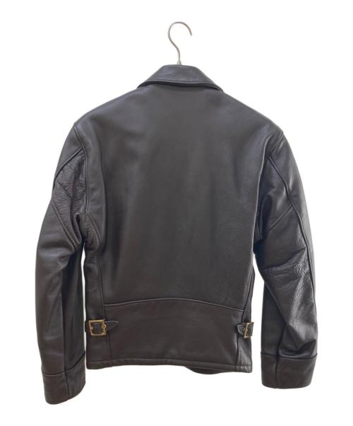 Schott（ショット）Schott (ショット) シングルライダースジャケット ブラウン サイズ:36の古着・服飾アイテム