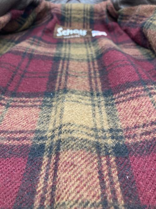 Schott（ショット）Schott (ショット) シングルライダースジャケット ブラウン サイズ:36の古着・服飾アイテム