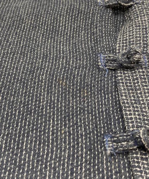 45R（フォーティファイブ・アール）45R (フォーティファイブ・アール) チャイナボタンウールジャケット インディゴ サイズ:1の古着・服飾アイテム