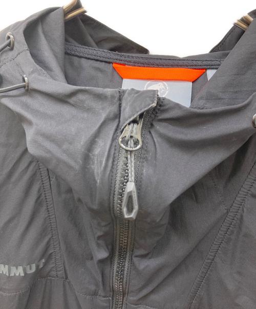 MAMMUT（マムート）MAMMUT (マムート) プリズム ウィンドブレーカー フーデッド ジャケット ブラック サイズ:Sの古着・服飾アイテム
