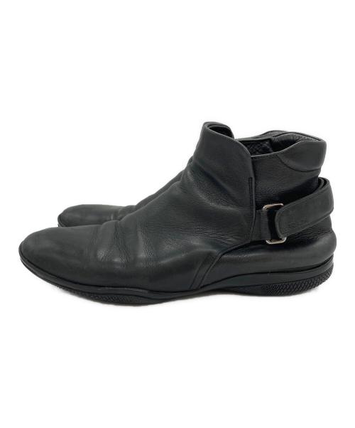 PRADA SPORTS（プラダスポーツ）PRADA SPORTS (プラダスポーツ) バックテープブーツ ブラック サイズ:51/2の古着・服飾アイテム