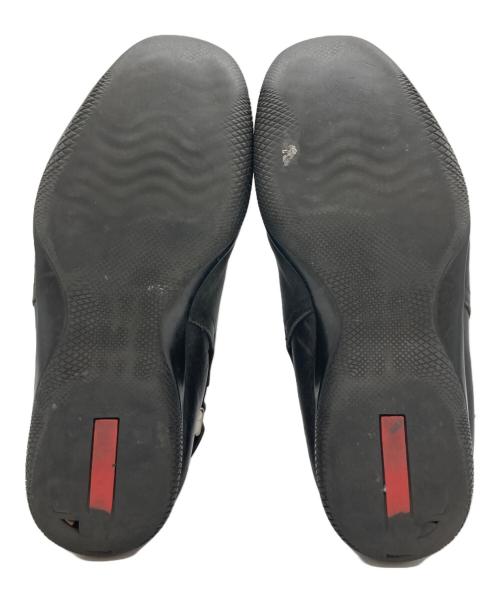 PRADA SPORTS（プラダスポーツ）PRADA SPORTS (プラダスポーツ) バックテープブーツ ブラック サイズ:51/2の古着・服飾アイテム