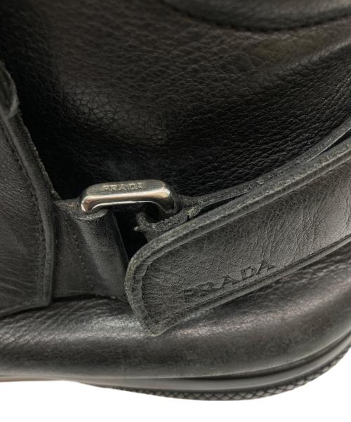 PRADA SPORTS（プラダスポーツ）PRADA SPORTS (プラダスポーツ) バックテープブーツ ブラック サイズ:51/2の古着・服飾アイテム