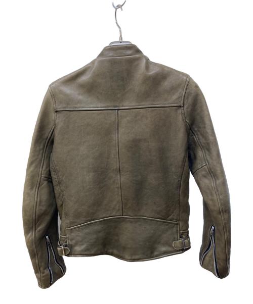 Schott（ショット）Schott (ショット) シープレザーダブルライダースジャケット ブラウン サイズ:Sの古着・服飾アイテム