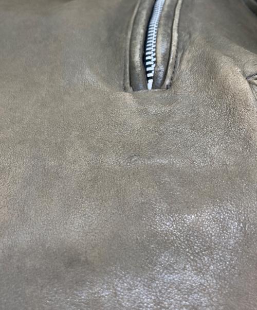 Schott（ショット）Schott (ショット) シープレザーダブルライダースジャケット ブラウン サイズ:Sの古着・服飾アイテム