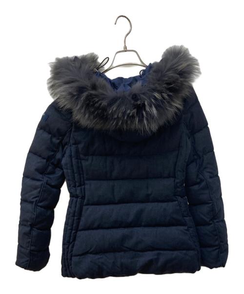 TATRAS（タトラス）TATRAS (タトラス) SPERANZA/ファーフーデッドダウンコート ネイビー サイズ:Mの古着・服飾アイテム