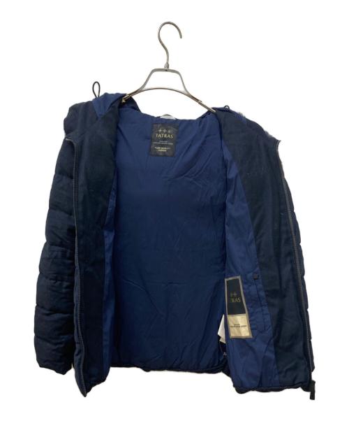 TATRAS（タトラス）TATRAS (タトラス) SPERANZA/ファーフーデッドダウンコート ネイビー サイズ:Mの古着・服飾アイテム