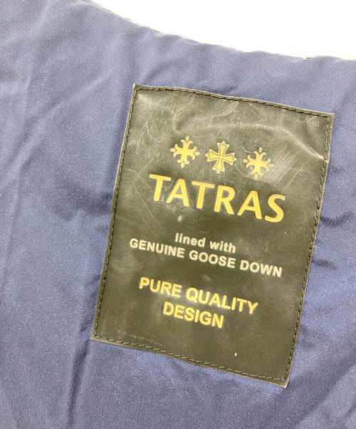 TATRAS（タトラス）TATRAS (タトラス) SPERANZA/ファーフーデッドダウンコート ネイビー サイズ:Mの古着・服飾アイテム