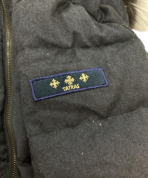 TATRAS（タトラス）TATRAS (タトラス) SPERANZA/ファーフーデッドダウンコート ネイビー サイズ:Mの古着・服飾アイテム