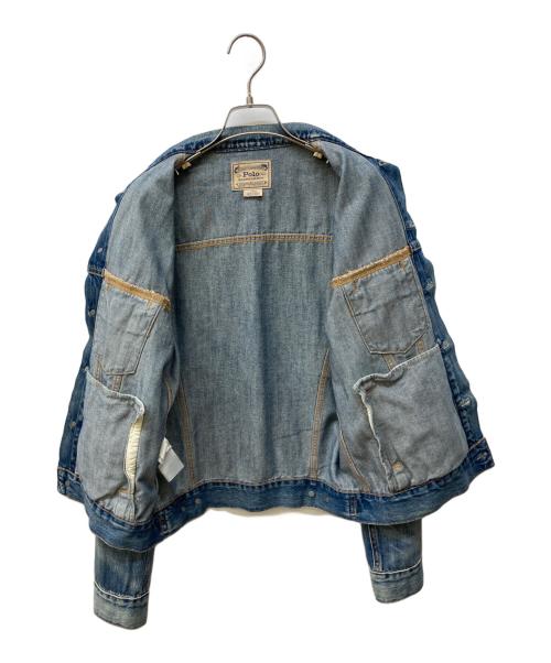 POLO RALPH LAUREN（ポロ・ラルフローレン）POLO RALPH LAUREN (ポロ・ラルフローレン) デニムトラッカージャケット インディゴ サイズ:Sの古着・服飾アイテム