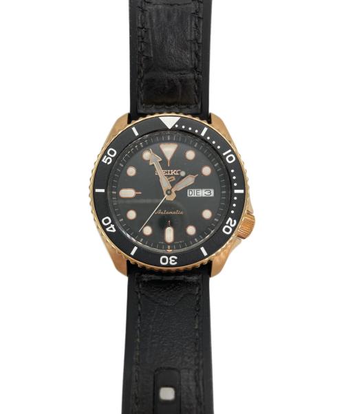 SEIKO（セイコー）SEIKO (セイコー) ファイブスポーツリストウォッチ ブラックの古着・服飾アイテム