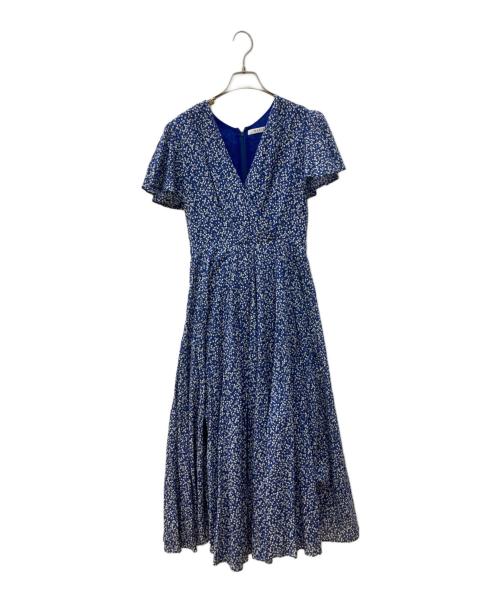 MARIHA（マリハ）MARIHA (マリハ) マドモアゼルプリントワンピース ブルー サイズ:36の古着・服飾アイテム