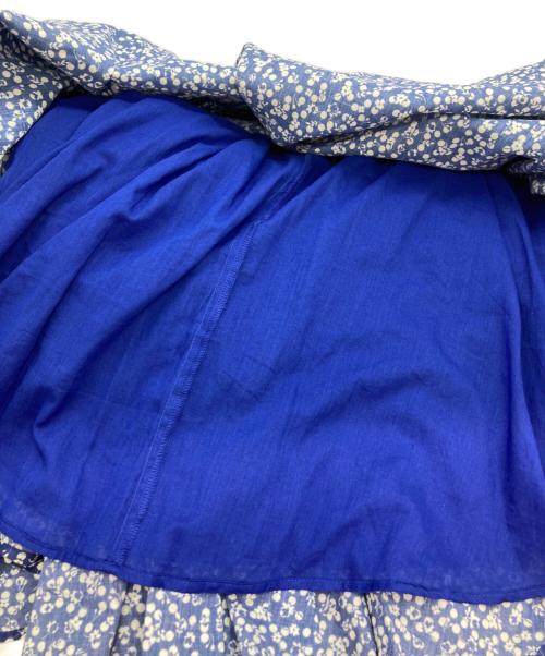 MARIHA（マリハ）MARIHA (マリハ) マドモアゼルプリントワンピース ブルー サイズ:36の古着・服飾アイテム