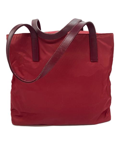 PRADA（プラダ）PRADA (プラダ) トートバッグ レッドの古着・服飾アイテム