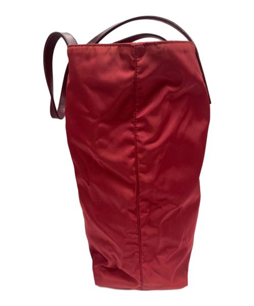 PRADA（プラダ）PRADA (プラダ) トートバッグ レッドの古着・服飾アイテム