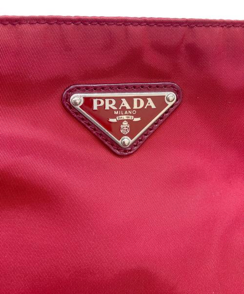 PRADA（プラダ）PRADA (プラダ) トートバッグ レッドの古着・服飾アイテム