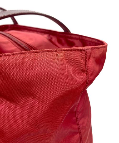 PRADA（プラダ）PRADA (プラダ) トートバッグ レッドの古着・服飾アイテム