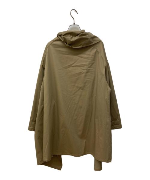 mizuiro-ind（ミズイロインド）mizuiro-ind (ミズイロインド) 変形ガウンコート ベージュ サイズ:不明の古着・服飾アイテム